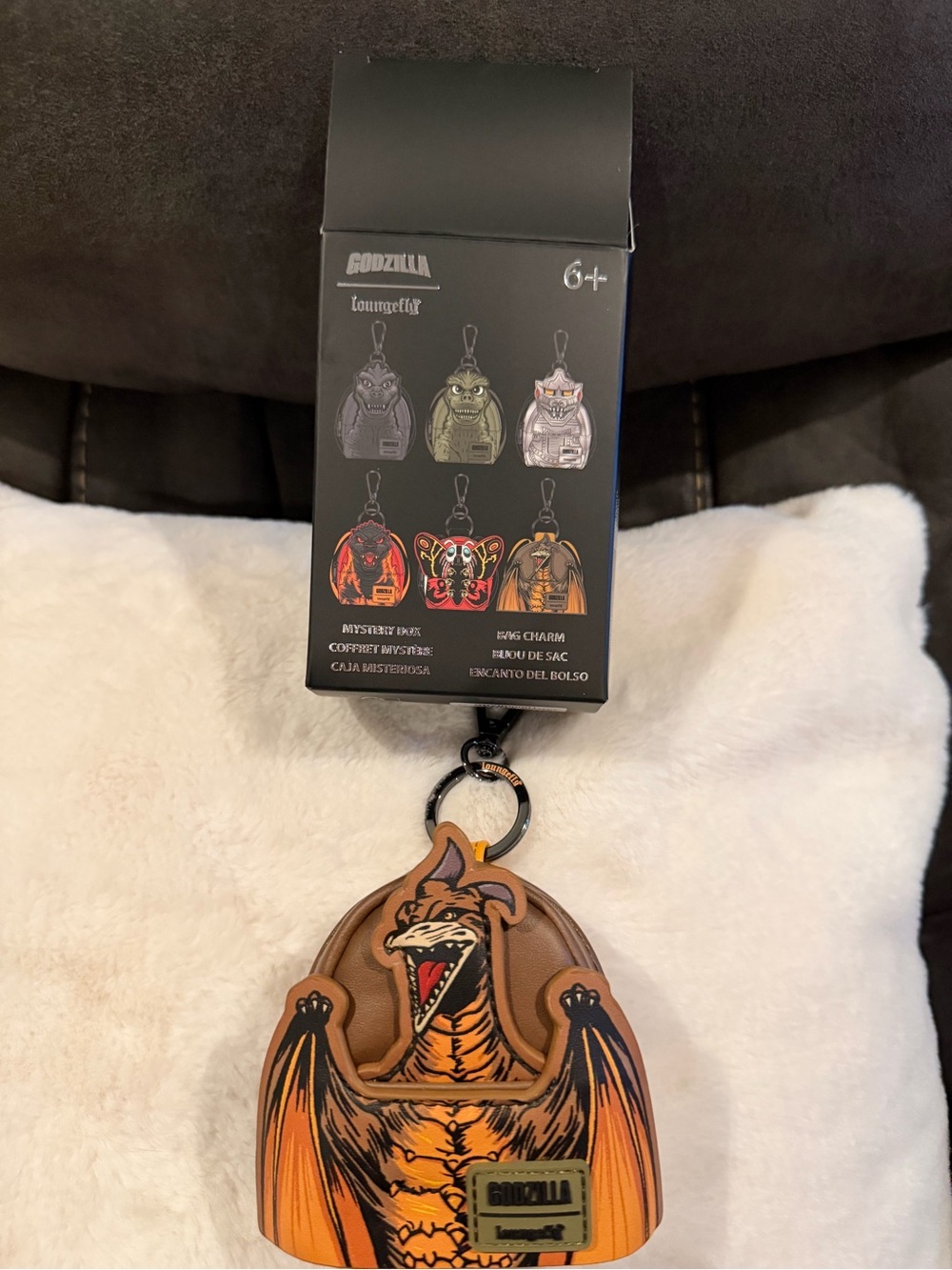 Loungefly Godzilla Rodan Wing Mini Backpack Charm